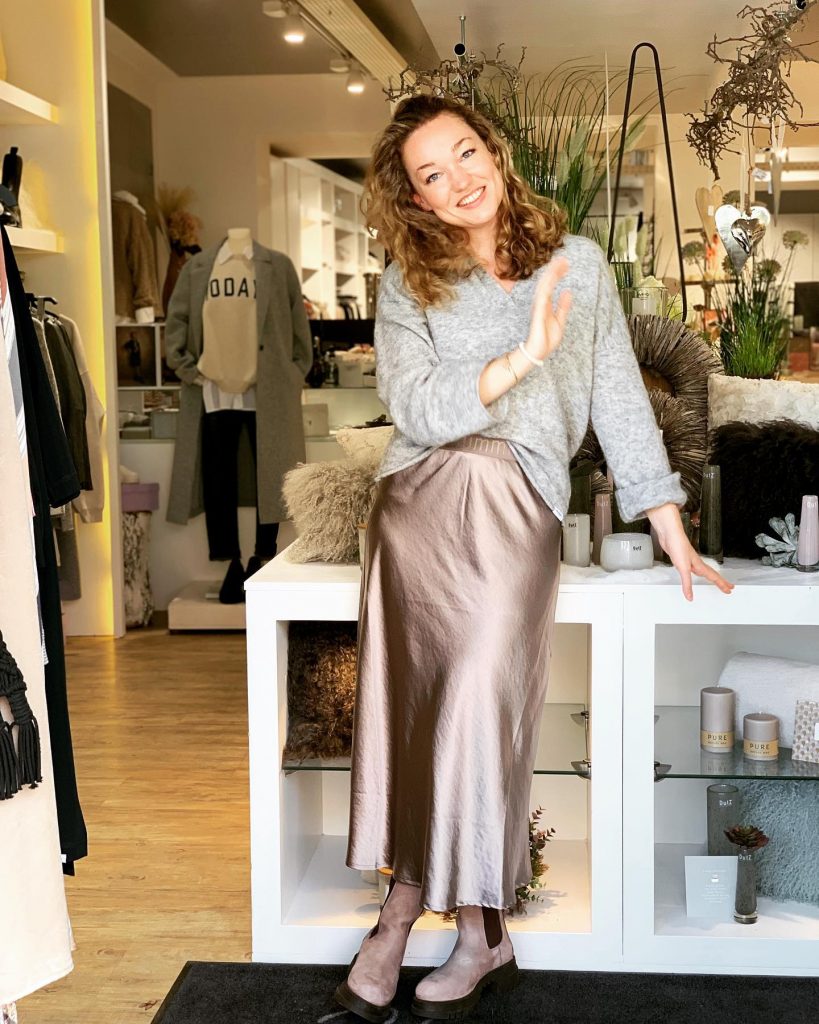 Glanz und Kuschelstrick